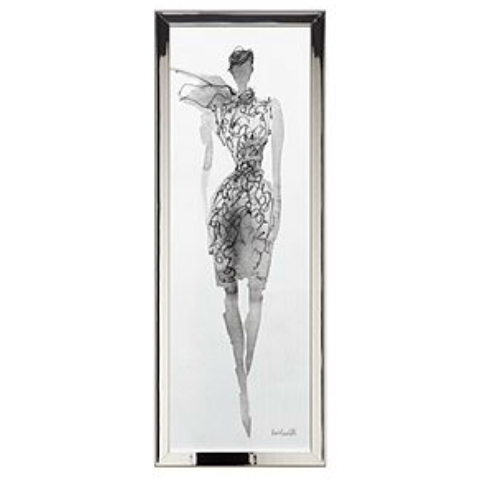 Fashion Sketch Figure Wall art set